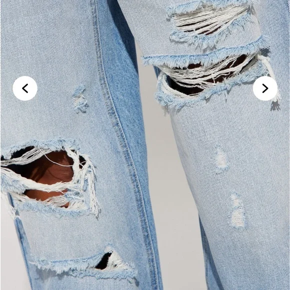 Fashion Nova 90’s Baggy Jeans - Picture 3 of 6
